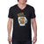 Black / S Bengali Unisex Short Sleeve V-Neck Jersey Tee - Coffee House Er Sei Adda