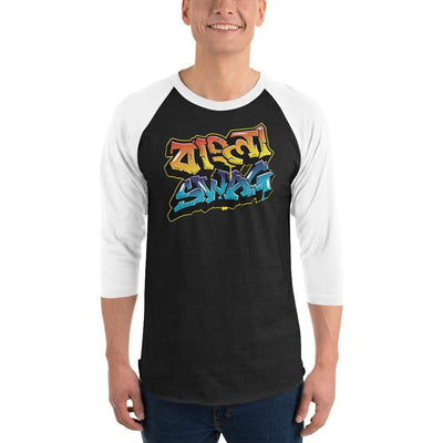 Black/White / XS Bengali Unisex Fine Jersey Raglan Tee - Bangla Swag