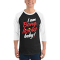 Black/White / XS Bengali Unisex Fine Jersey Raglan Tee - Bong-licious