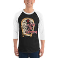 Black/White / XS Bengali Unisex Fine Jersey Raglan Tee -Eso He Baishakh