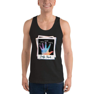 Black / XS Bengali Fine Jersey Tank Top Unisex - Bondhu Forever