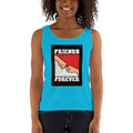 Caribbean Blue / S Bengali Ultra Cotton Tank Top - Friends Forever