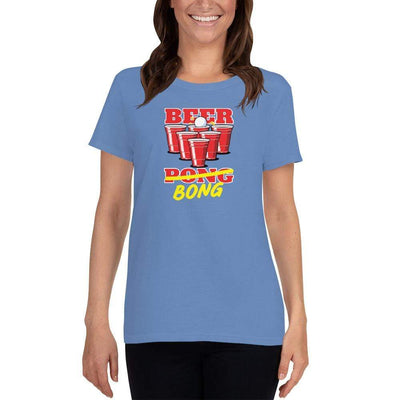 Carolina Blue / S Bengali Heavy Cotton Short Sleeve T-Shirt -Beer Bong