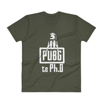 City Green / S Bengali Unisex Short Sleeve V-Neck Jersey Tee - PUBG Te PHD