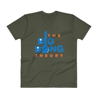 City Green / S Bengali Unisex Short Sleeve V-Neck Jersey Tee - The Big Bong Theory