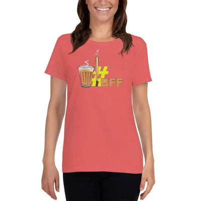 Coral Silk / S Bengali Heavy Cotton Short Sleeve T-Shirt -BFF