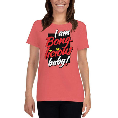 Coral Silk / S Bengali Heavy Cotton Short Sleeve T-Shirt -Bong-licious