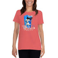 Coral Silk / S Bengali Heavy Cotton Short Sleeve T-Shirt -Har Har Mahadev