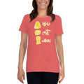 Coral Silk / S Bengali Heavy Cotton Short Sleeve T-Shirt -Muro Peti Lyaja