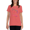 Coral Silk / S Bengali Heavy Cotton Short Sleeve T-Shirt -Rangie Die Jao