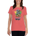 Coral Silk / S Bengali Heavy Cotton Short Sleeve T-Shirt -Tandav