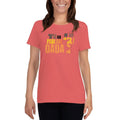 Coral Silk / S Bengali Heavy Cotton Short Sleeve T-Shirt -Tui Ki Parar Dada