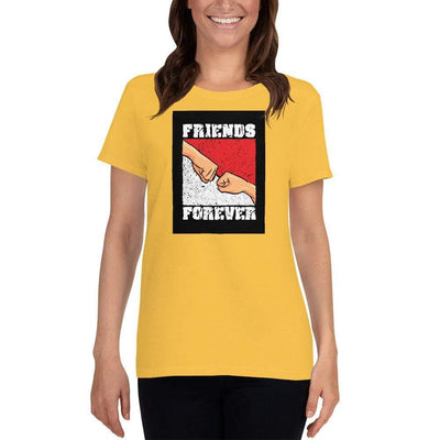 Daisy / S Bengali Heavy Cotton Short Sleeve T-Shirt -Friends Forever