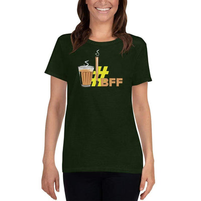 Forest Green / S Bengali Heavy Cotton Short Sleeve T-Shirt -BFF