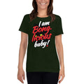 Forest Green / S Bengali Heavy Cotton Short Sleeve T-Shirt -Bong-licious