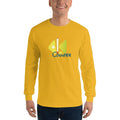 Gold / S Bengali Ultra Cotton Long Sleeve T-Shirt - Bar Counter