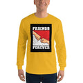 Gold / S Bengali Ultra Cotton Long Sleeve T-Shirt -Friends Forever