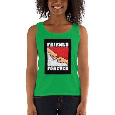 Green Apple / S Bengali Ultra Cotton Tank Top - Friends Forever