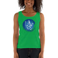 Green Apple / S Bengali Ultra Cotton Tank Top - Om