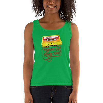 Green Apple / S Bengali Ultra Cotton Tank Top - Purano Sei Diner Kotha