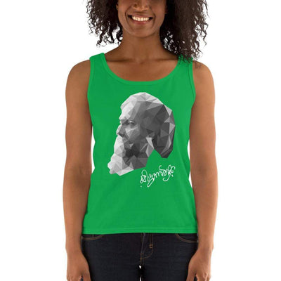 Green Apple / S Bengali Ultra Cotton Tank Top - Rabi Thakur