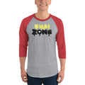 Heather Grey/Heather Red / XS Bengali Unisex Fine Jersey Raglan Tee - Bhai Zone