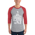 Heather Grey/Heather Red / XS Bengali Unisex Fine Jersey Raglan Tee - PUBG Te PHD