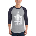 Heather Grey/Navy / XS Bengali Unisex Fine Jersey Raglan Tee - PUBG Te PHD