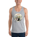 Heather Grey / XS Bengali Fine Jersey Tank Top Unisex - Amar Kolkata-Rickshow