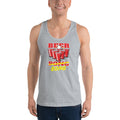 Heather Grey / XS Bengali Fine Jersey Tank Top Unisex - Beer Bong