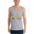 Heather Grey / XS Bengali Fine Jersey Tank Top Unisex - Kobi Kobi Bhab Chonder Obhab