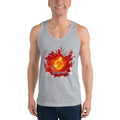 Heather Grey / XS Bengali Fine Jersey Tank Top Unisex - Maa Aaschen