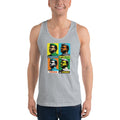 Heather Grey / XS Bengali Fine Jersey Tank Top Unisex - Netaji