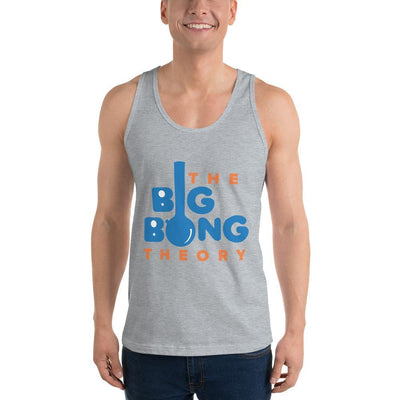 Heather Grey / XS Bengali Fine Jersey Tank Top Unisex - The Big Bong Theory