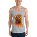 Heather Grey / XS Bengali Fine Jersey Tank Top Unisex - Trishuldhaarini