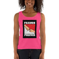 Hot Pink / S Bengali Ultra Cotton Tank Top - Friends Forever