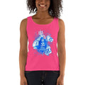 Hot Pink / S Bengali Ultra Cotton Tank Top - Om Namah Shivay-03