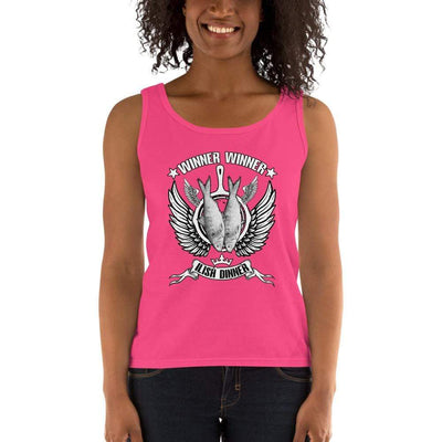 Hot Pink / S Bengali Ultra Cotton Tank Top - Winner Winner Ilish Dinner