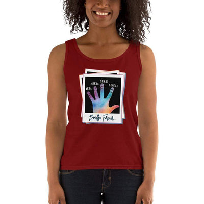 Independence Red / S Bengali Ultra Cotton Tank Top - Bondhu Forever