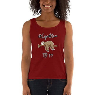 Independence Red / S Bengali Ultra Cotton Tank Top - #Lyadkhor To?