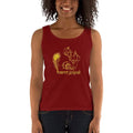 Independence Red / S Bengali Ultra Cotton Tank Top - Naru Gopal