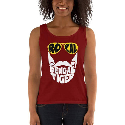 Independence Red / S Bengali Ultra Cotton Tank Top - Royal Bengal Tiger