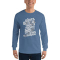 Indigo Blue / S Bengali Ultra Cotton Long Sleeve T-Shirt -Bengal