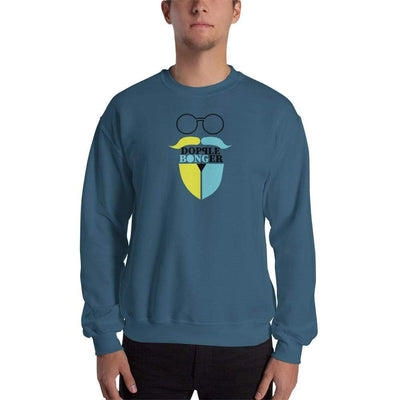 Indigo Blue / S Bengali Unisex Heavy Blend Crewneck Sweatshirt - Dopple Bonger