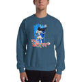 Indigo Blue / S Bengali Unisex Heavy Blend Crewneck Sweatshirt - Har Har Mahadev