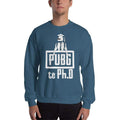 Indigo Blue / S Bengali Unisex Heavy Blend Crewneck Sweatshirt - PUBG Te PHD