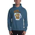 Indigo Blue / S Bengali Unisex Heavy Blend Hooded Sweatshirt - Coffee House Er Sei Adda