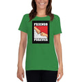 Irish Green / S Bengali Heavy Cotton Short Sleeve T-Shirt -Friends Forever