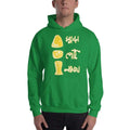 Irish Green / S Bengali Unisex Heavy Blend Hooded Sweatshirt - Muro Peti Lyaja