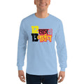 Light Blue / S Bengali Ultra Cotton Long Sleeve T-Shirt - 12 Mase Tero Parbon